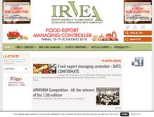 Tablet Screenshot of irvea.org